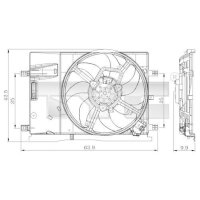 TYC 809-0018 Lüfter, Motorkühlung