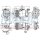 Klimakompressor NISSENS 890015 CVC5 R134a Magnetkupplung - 1 Stück