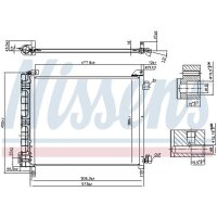 NISSENS 940372 Kondensator, Klimaanlage