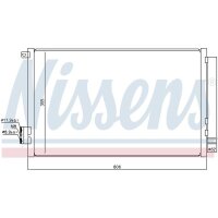 NISSENS 940396 Kondensator, Klimaanlage