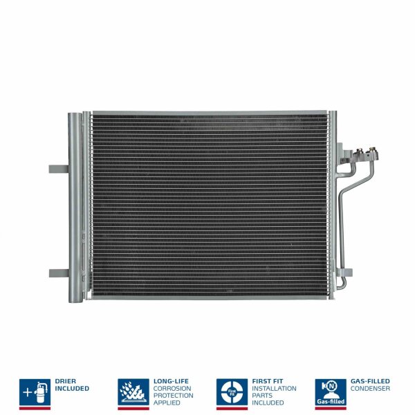 NISSENS 940398 Kondensator, Klimaanlage