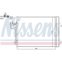 NISSENS 940398 Kondensator, Klimaanlage