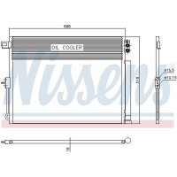 NISSENS 940411 Kondensator, Klimaanlage