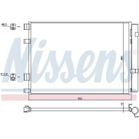 NISSENS 940426 Kondensator, Klimaanlage