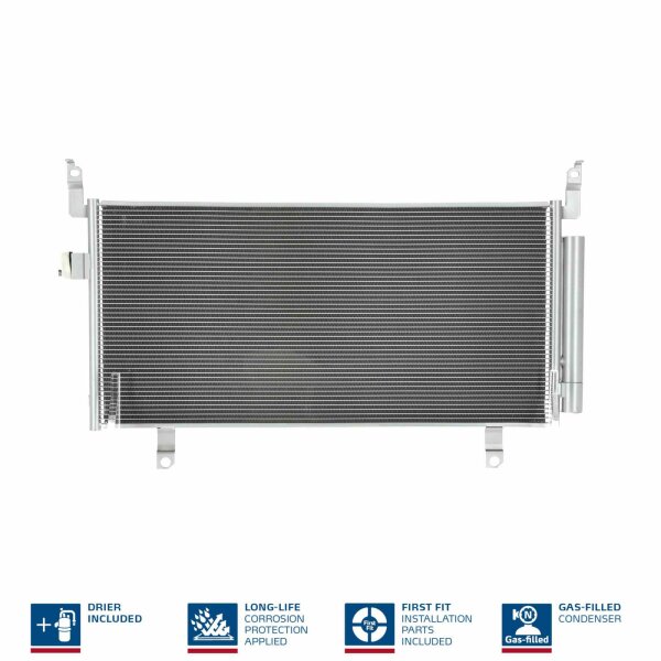 NISSENS 940437 Kondensator, Klimaanlage