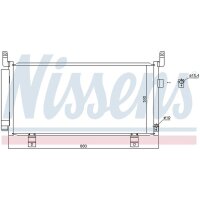 NISSENS 940437 Kondensator, Klimaanlage