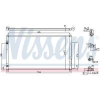 NISSENS 940446 Kondensator, Klimaanlage