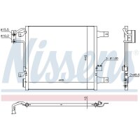 NISSENS 940441 Kondensator, Klimaanlage
