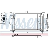 NISSENS 940451 Kondensator, Klimaanlage