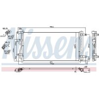NISSENS 940569 Kondensator, Klimaanlage