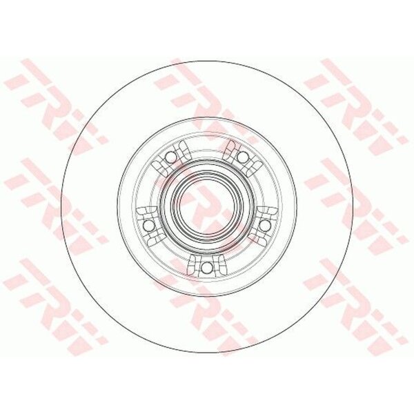TRW DF6203BS Bremsscheibe