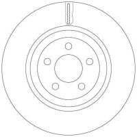 TRW DF6244S Bremsscheibe