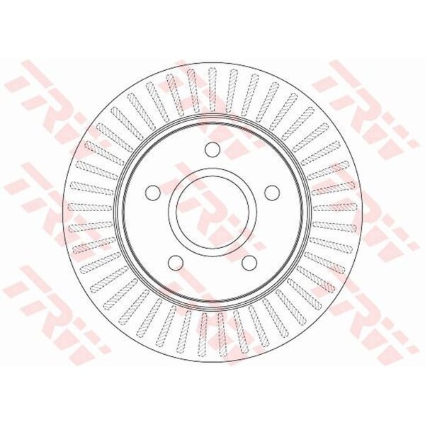 TRW DF6253S Bremsscheibe