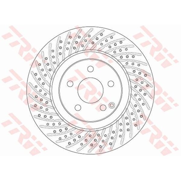 TRW DF6433S Bremsscheibe
