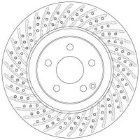 TRW DF6433S Bremsscheibe