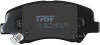 TRW GDB3548 Bremsbelagsatz, Scheibenbremse