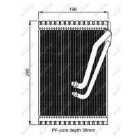 NRF 36153 Verdampfer, Klimaanlage