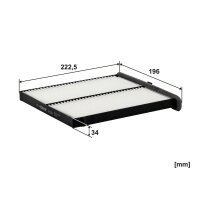 Innenraum-Pollenfilter FILTRON K 1316 - 1 Stück