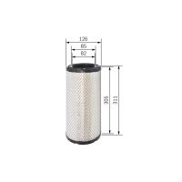 BOSCH F 026 400 318 Luftfilter