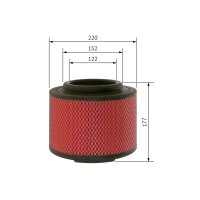 BOSCH F 026 400 344 Luftfilter