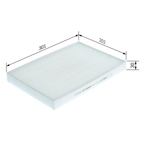 BOSCH 1 987 435 004 Filter, Innenraumluft