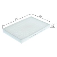 BOSCH 1 987 435 004 Filter, Innenraumluft