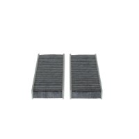 Innenraum-/Pollenfilter BOSCH 1 987 435 525 Aktivkohle - 2 Stück