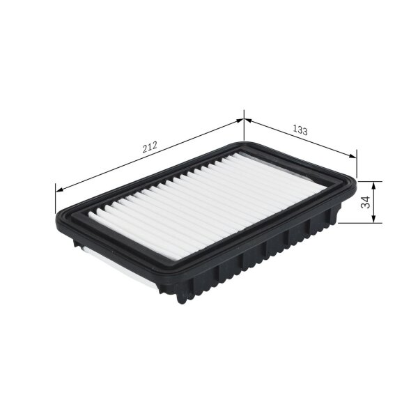 BOSCH F 026 400 291 Luftfilter