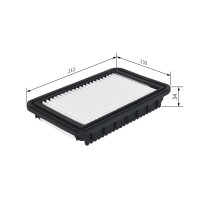 BOSCH F 026 400 291 Luftfilter
