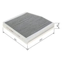BOSCH 1 987 435 505 Filter, Innenraumluft