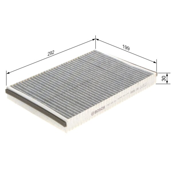 BOSCH 1 987 435 514 Filter, Innenraumluft