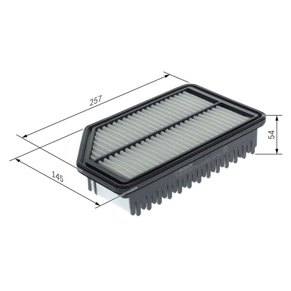 BOSCH F 026 400 350 Luftfilter