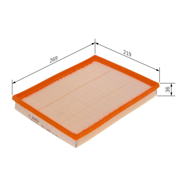 BOSCH F 026 400 356 Luftfilter