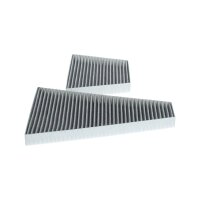 Innenraum-/Pollenfilter BOSCH 1 987 435 506 Aktivkohlefilter - 2 Stück