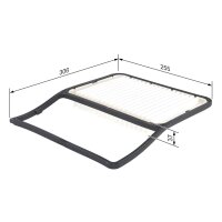 BOSCH F 026 400 227 Luftfilter