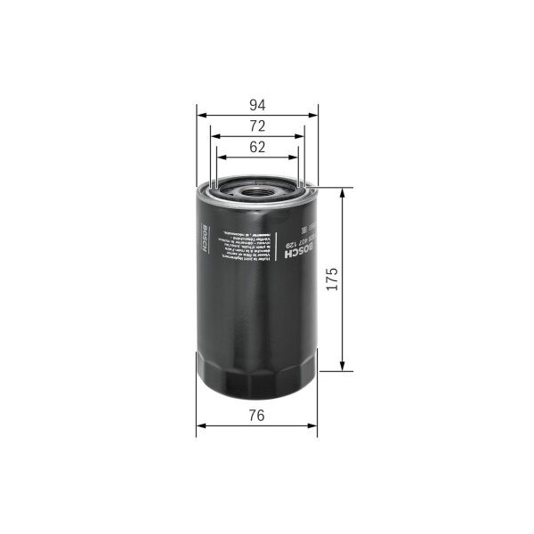 BOSCH F 026 407 129 Ölfilter