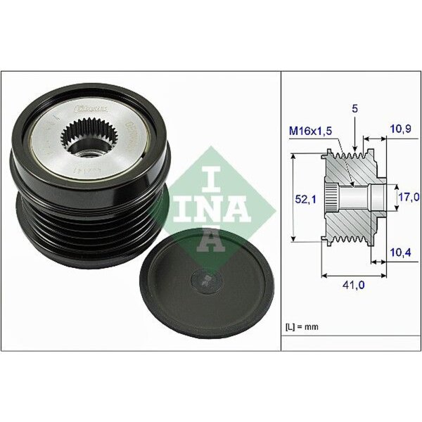 Schaeffler INA 535 0272 10 Generatorfreilauf