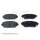 BLUE PRINT ADM542108 Bremsbelagsatz, Scheibenbremse