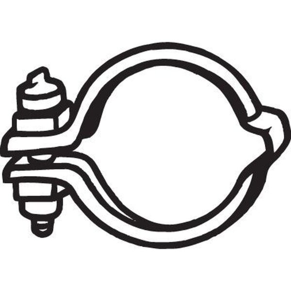 BOSAL 254-260 Klemmstück, Abgasanlage