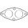 BOSAL 256-513 Dichtung, Abgasrohr