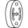 BOSAL 255-134 Halter, Abgasanlage