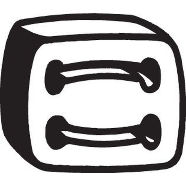BOSAL 255-522 Halter, Abgasanlage