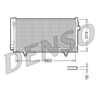 DENSO DCN36003 Kondensator, Klimaanlage