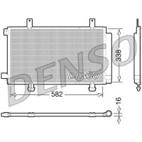 DENSO DCN47002 Kondensator, Klimaanlage