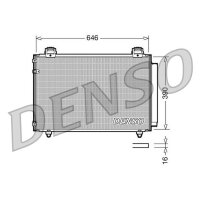 DENSO DCN50024 Kondensator, Klimaanlage