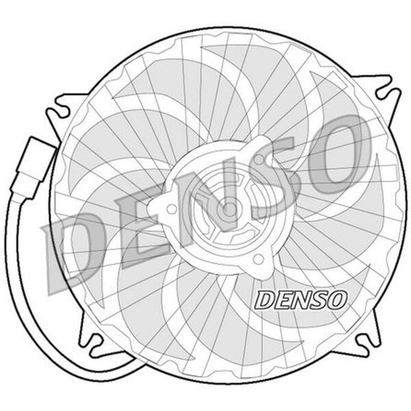 DENSO DER21017 Lüfter, Motorkühlung