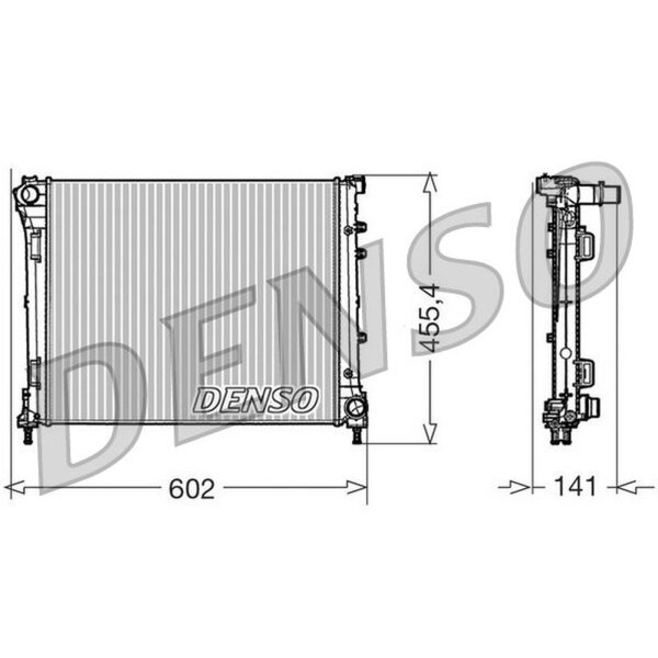 DENSO DRM09160 Kühler, Motorkühlung