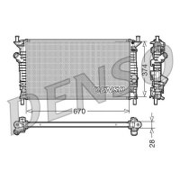DENSO DRM10074 Kühler, Motorkühlung