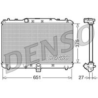 DENSO DRM47022 Kühler, Motorkühlung