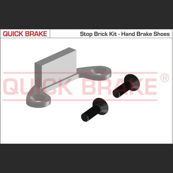 QUICK BRAKE 105-0481 Zubehörsatz, Feststellbremsbacken